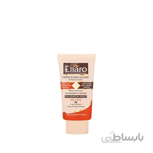 کرم ضد افتاب کرم پودری فاقد چربی SPF 30 الارو