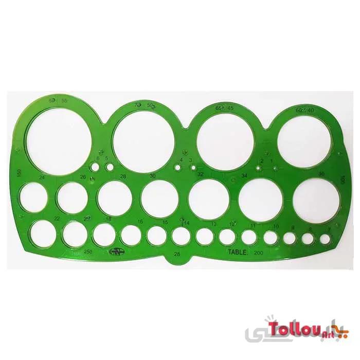 شابلون دایره تیبل Table