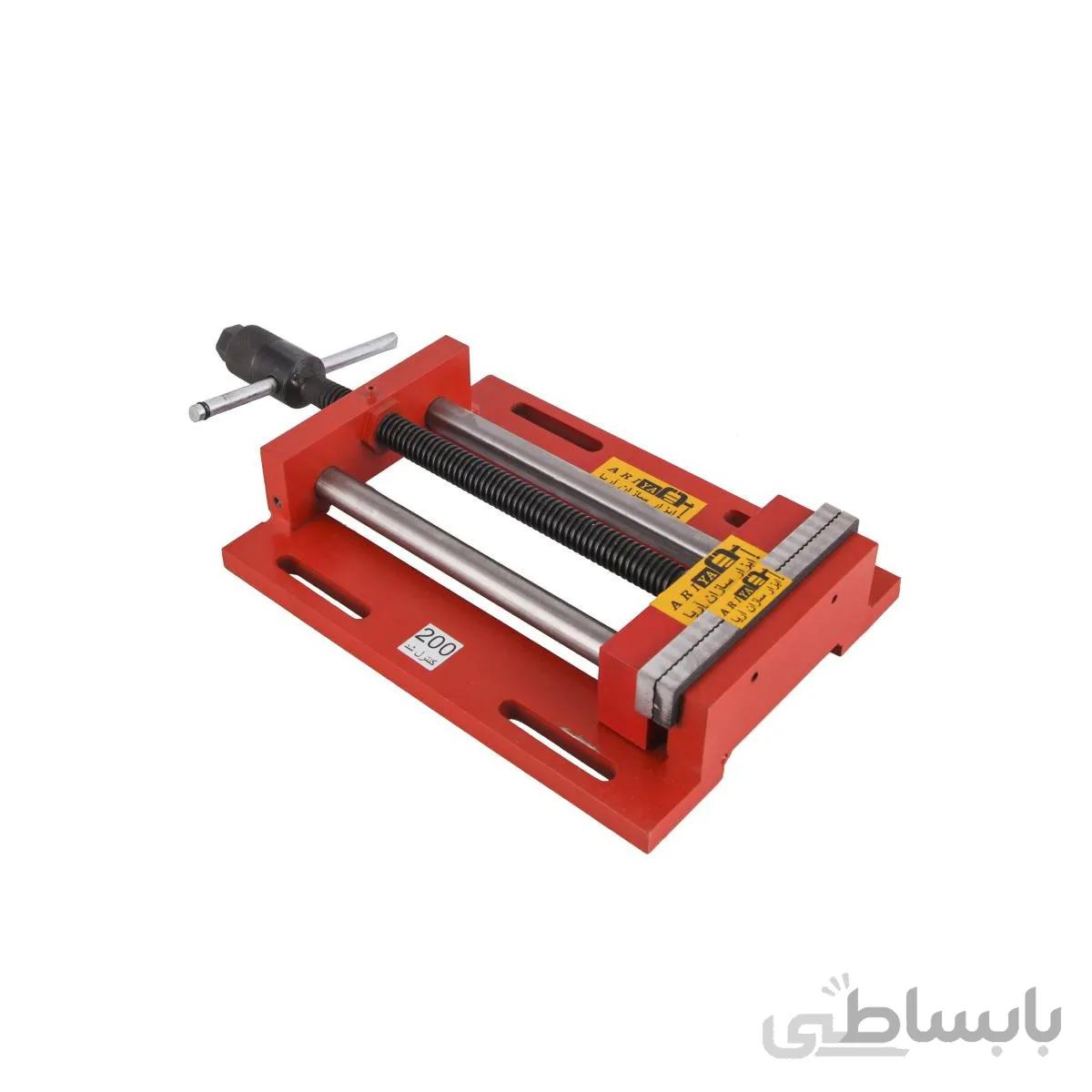 گیره زیر دریلی تخت فولادی سایز 200 میلی متر