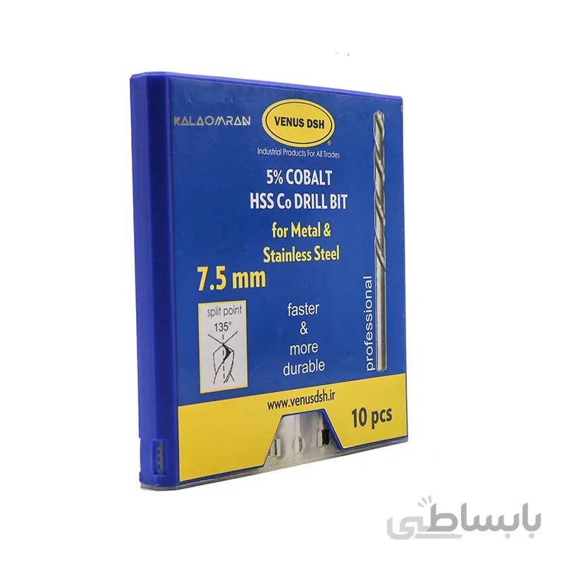 ست 10 عددی مته آهن سایز 7.5 میلی متر VENUS DSH