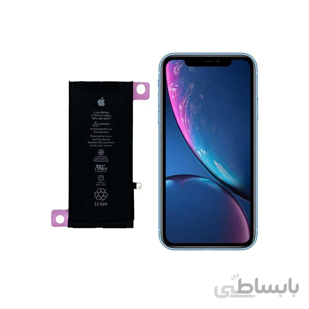 باتری آیفون iphone XR با کدفنی ۰۰۴۷۱-۶۱۶
