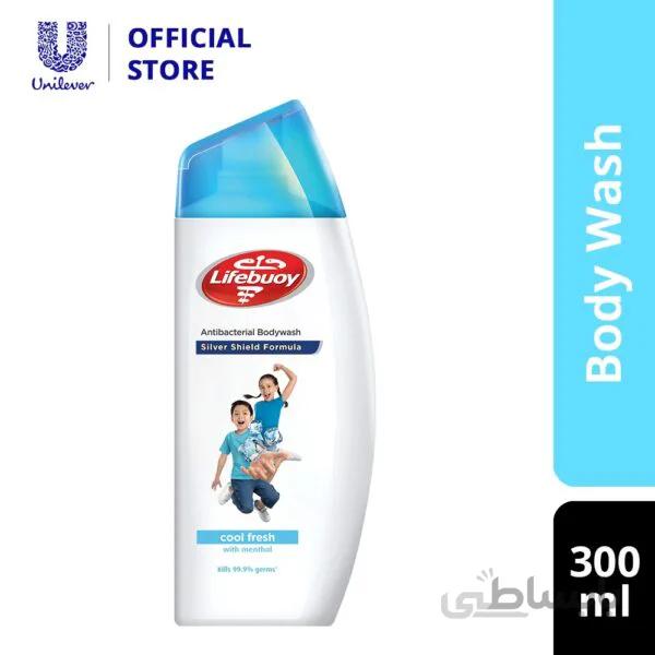 شامپو بدن لایف بوی ۳۰۰ میل با رایحه خنک تازه ( کول فرش ) – Lifebuoy body wash Cool fresh