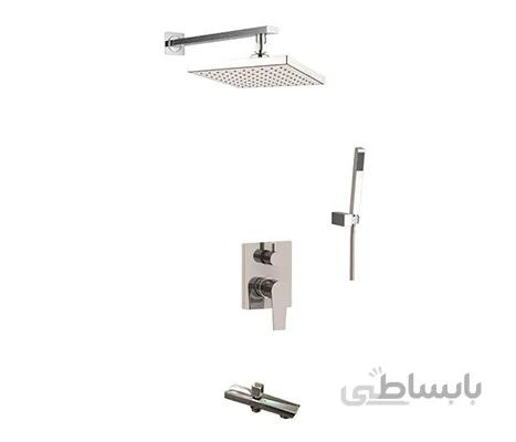 شیر دوش توکار مدل فلت تیپ 4 ادل (Adell)
