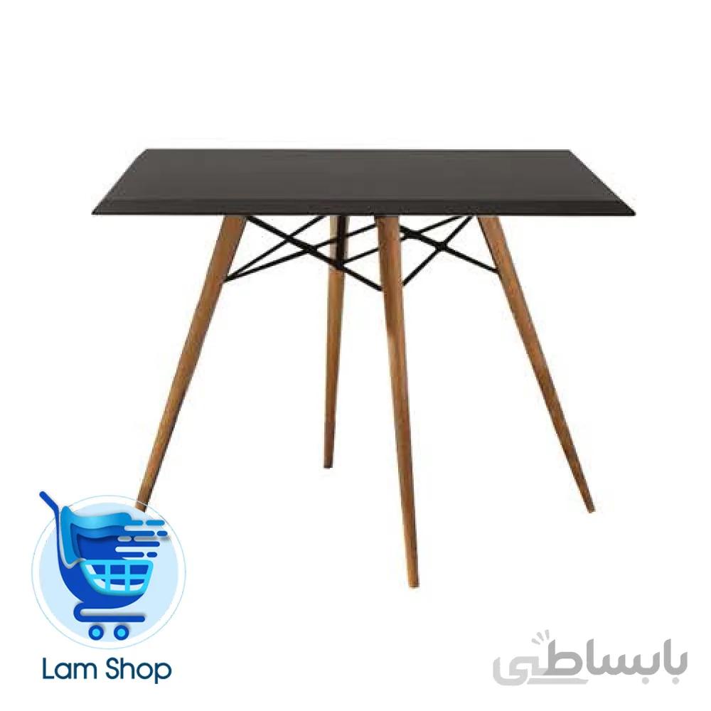 میز مربع ۸۰×۸۰صفحه PVC نظری W492