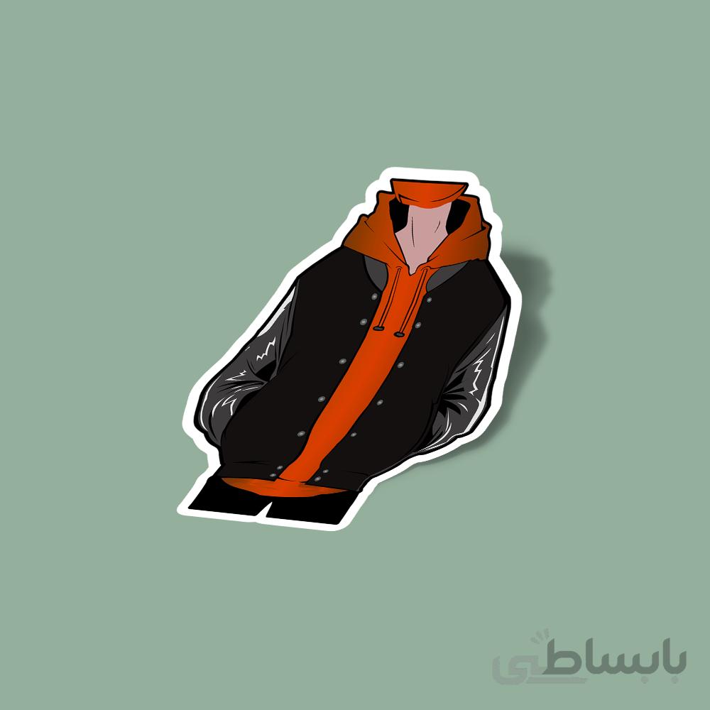 استیکر Hoodie (teenager)