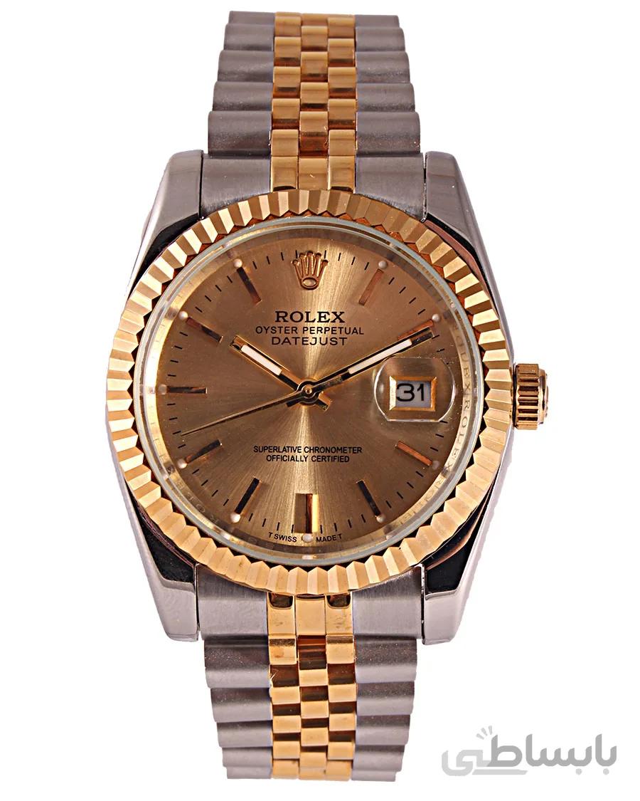 ساعت مچی مردانه رولکس دیت جاست ROLEX DATE JUST men g