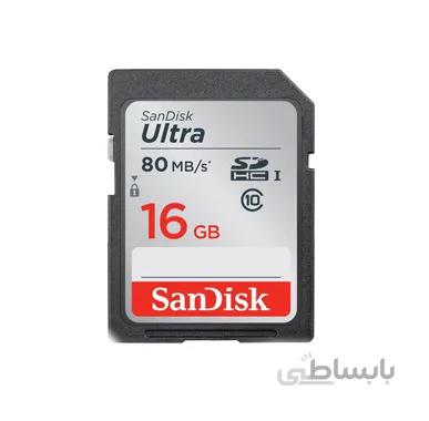 sandisk ultra sdhc uhs-i 16 gb 80 mb/s