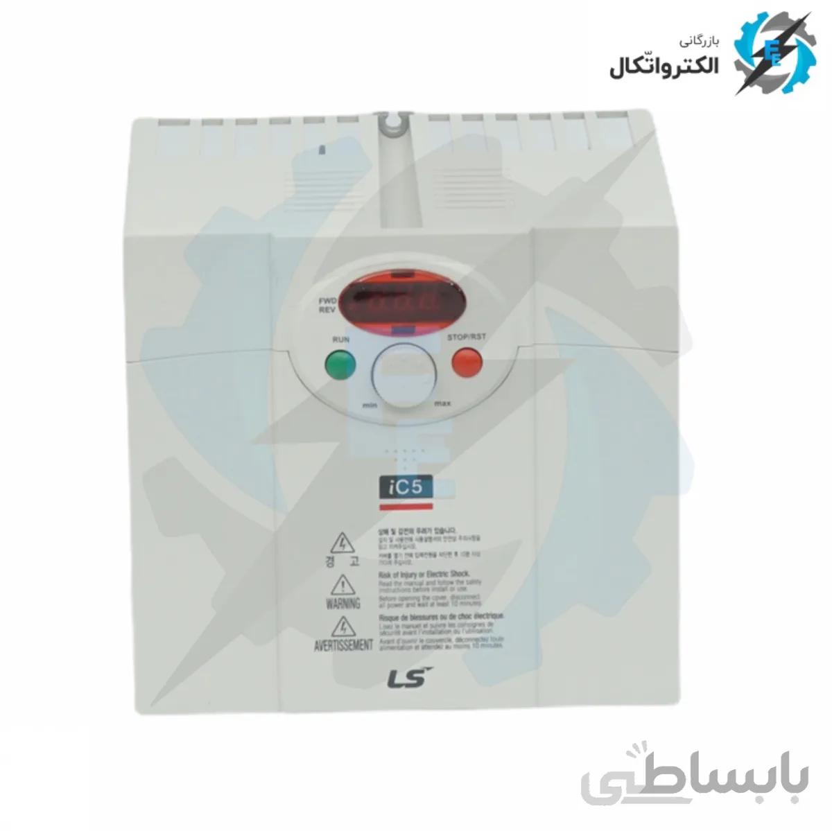 اینورتر ال اس IC5 توان ۱.۵ کیلووات (۲ اسب) تک فاز