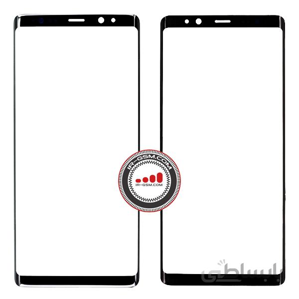 گلس تعمیراتی سامسونگ مشکی GLASS + OCA SAMSUNG NOTE 8 N950