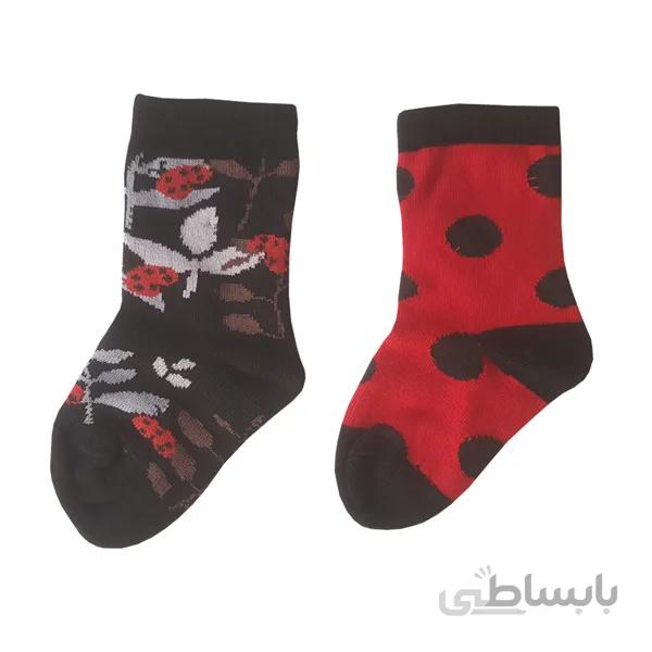 زیباترین جوراب بچه گانه فانتزی لنگه به لنگه کد PH432.1