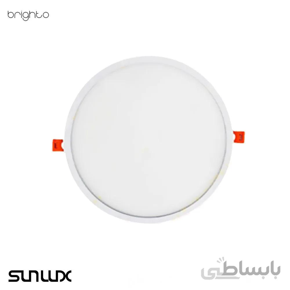 پنل SMD توکار گرد 9 وات سان لوکس مدل PL92R