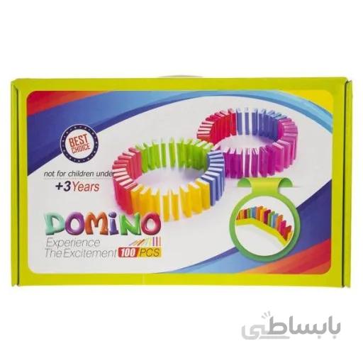 بازی فکری دومینو 100 قطعه پرشین اسباب بازی