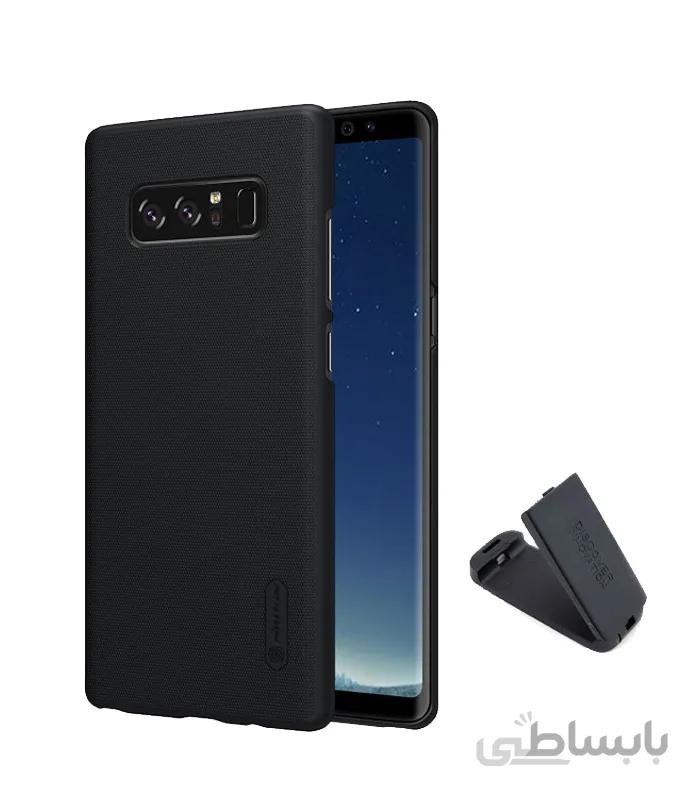 کاور نیلکین مدل Super Frosted Shield گوشی موبایل سامسونگ Galaxy Note 8 به همراه پایه نگهدارنده