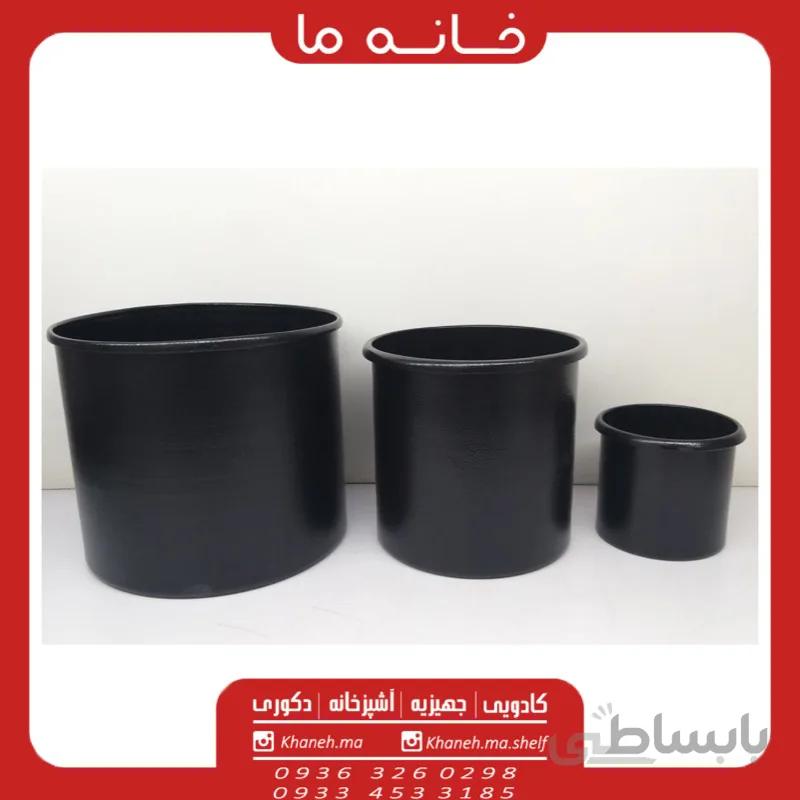 گلدان سطلی فلزی مدل سام