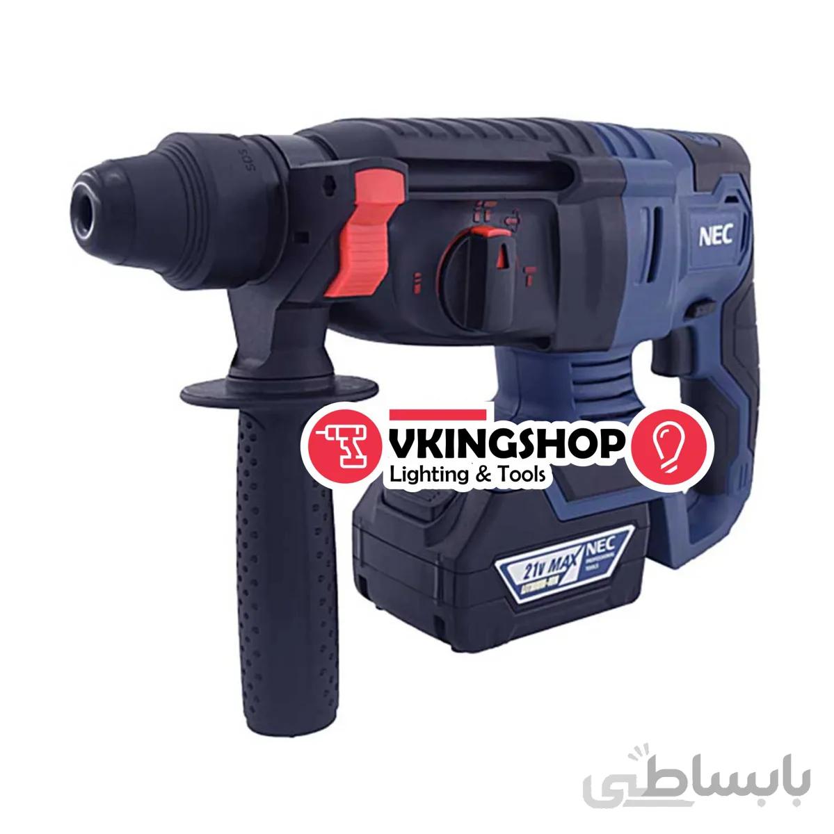 بتن کن 2 کیلویی شارژی ان ای سی مدل 9521