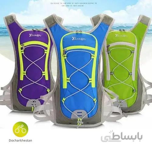 کوله پشتی دوچرخه سوارى داراى کیسه آب