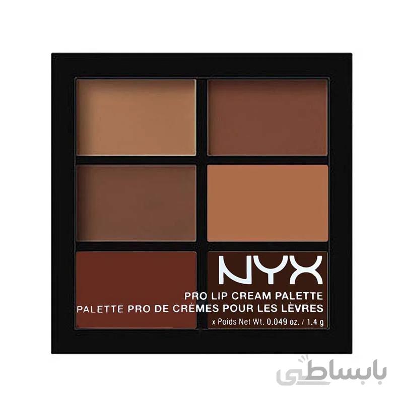 پالت رژ لب نیکس NYX