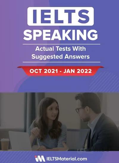 کتاب IELTS Speaking Actual Tests (October 2021- January 2022)