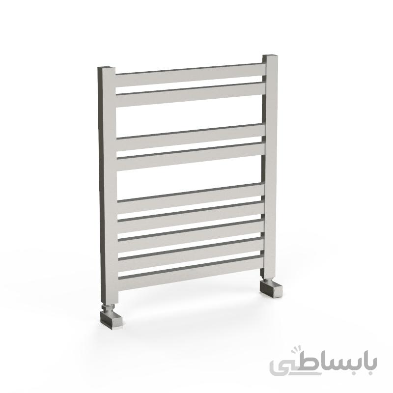 حوله خشک کن استیل زرد کروم مات