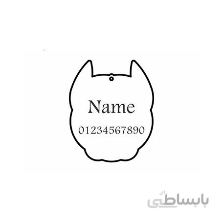 تگ شناسایی حیوانات - مدل سر سگ