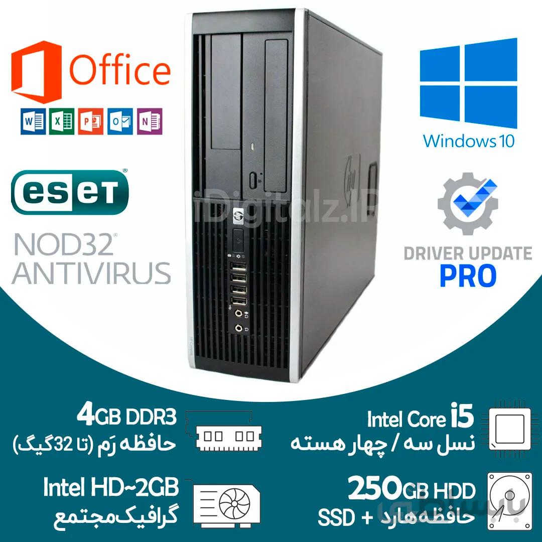 مینی کیس Core i5 نسل سه HP رم 4 هارد 250