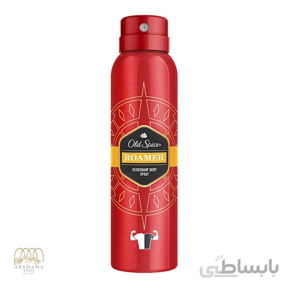 اسپری دئودورانت آقایان اولد اسپایس مدل روامر Roamer حجم 150 میل