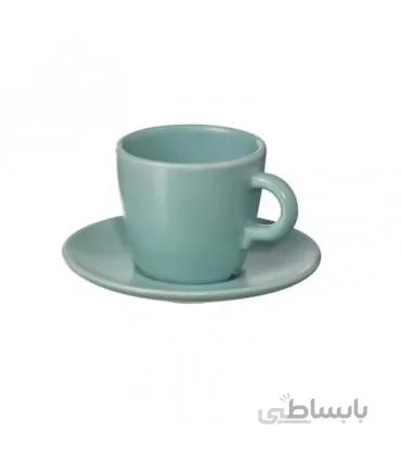 اسپرسو خوری ایکیا مدل FARGKLAR رنگ فیروزه ایی روشن