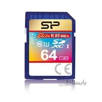 کارت حافظه اِس دی سیلیکون پاور مدل SDXC 64GB Elite UHS – I U1 Class 10 85MBps