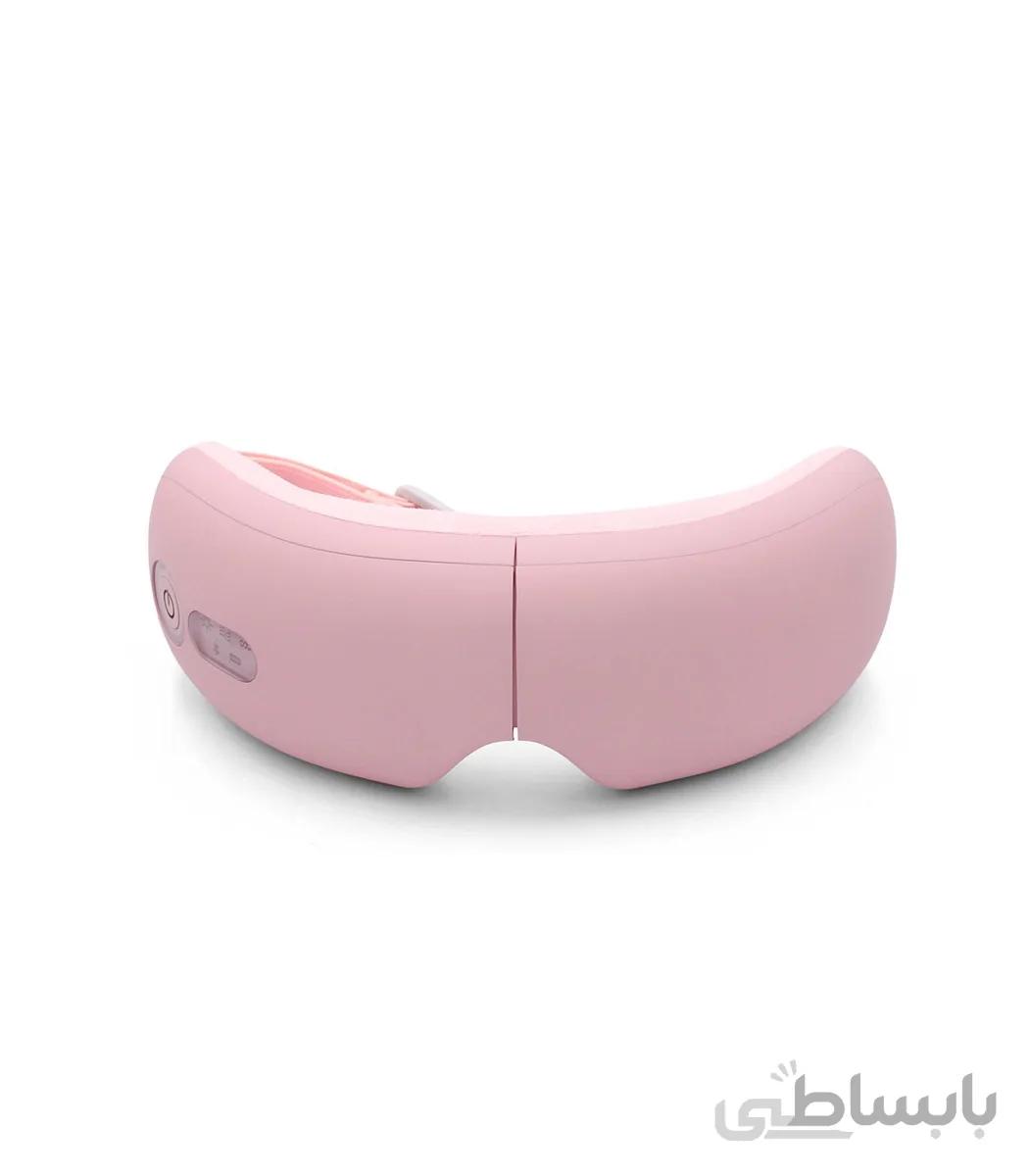عینک ماساژور چشم اسمارت صورتی smart massager