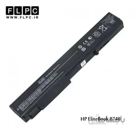 باطری لپ تاپ اچ پی 8740 مشکی HP EliteBook 8740 Laptop Battery - 6cell