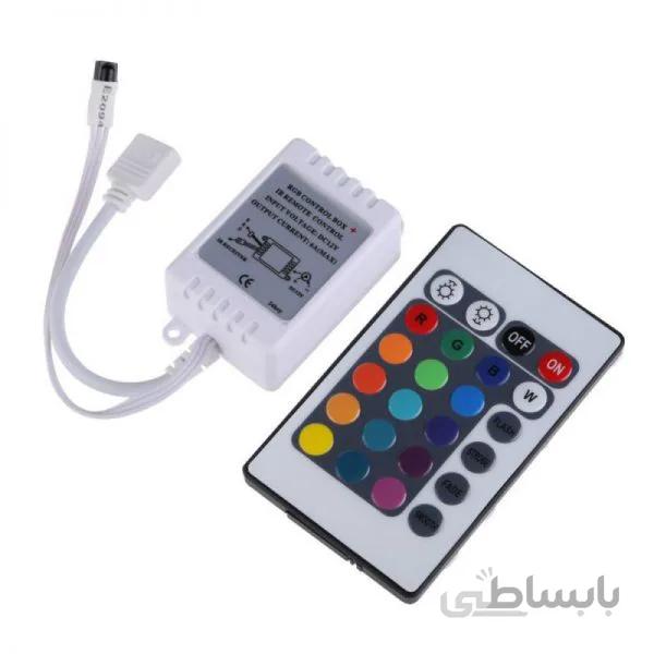 ریموت کنترل ریسه های رنگی RGB