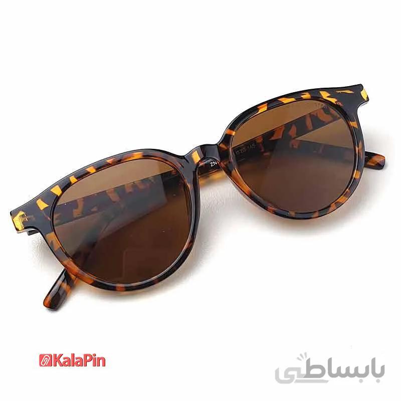 عینک جنتل مانستر GENTLE MONSTER بیضی UV400 پلنگی