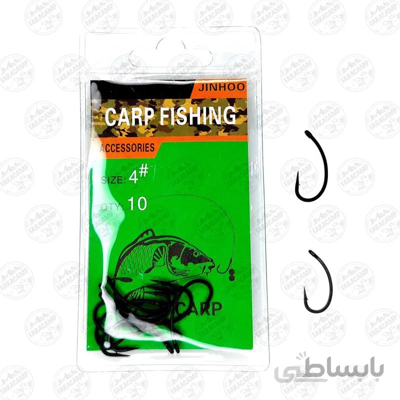 قلاب کپوری سایز 4 بسته 10 عددی مدل BCarp GS19