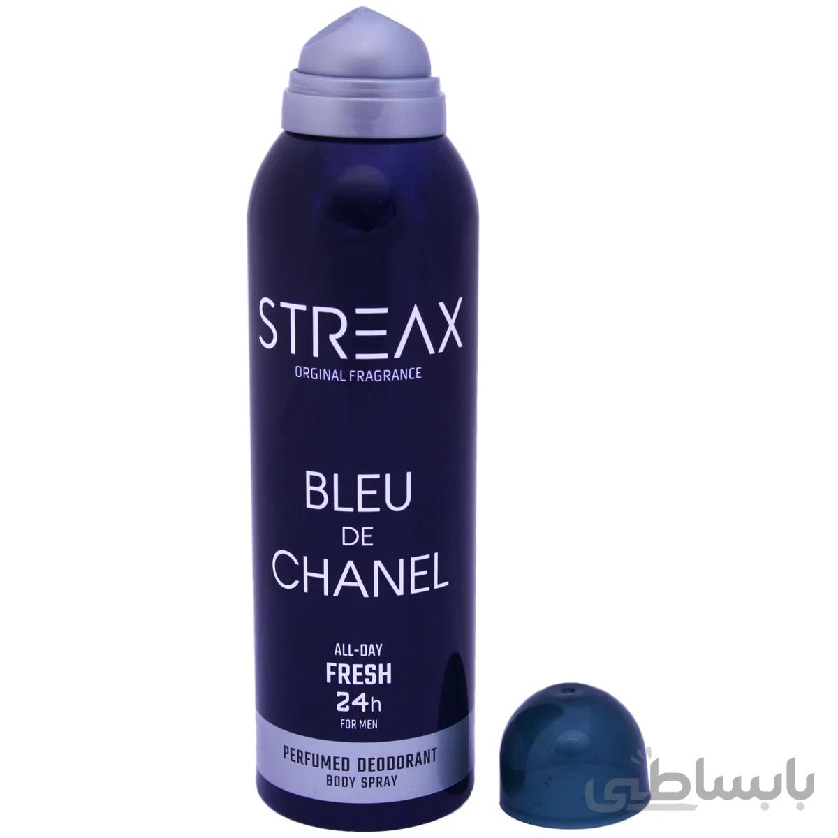 اسپری بدن مردانه استریکس مدل BLEU DE CHANEL