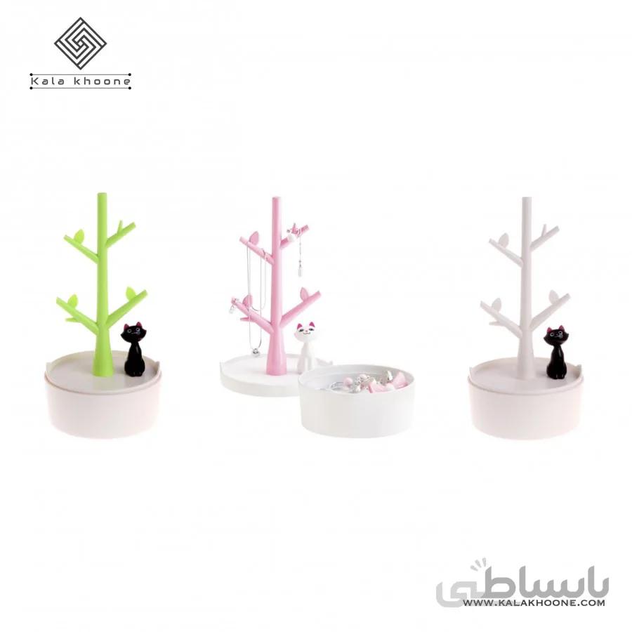 آویز و جاجواهری طرح گربه
