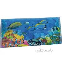 حوله دستی مدل آکواریوم سایز 70 × 35 سانتی متر
