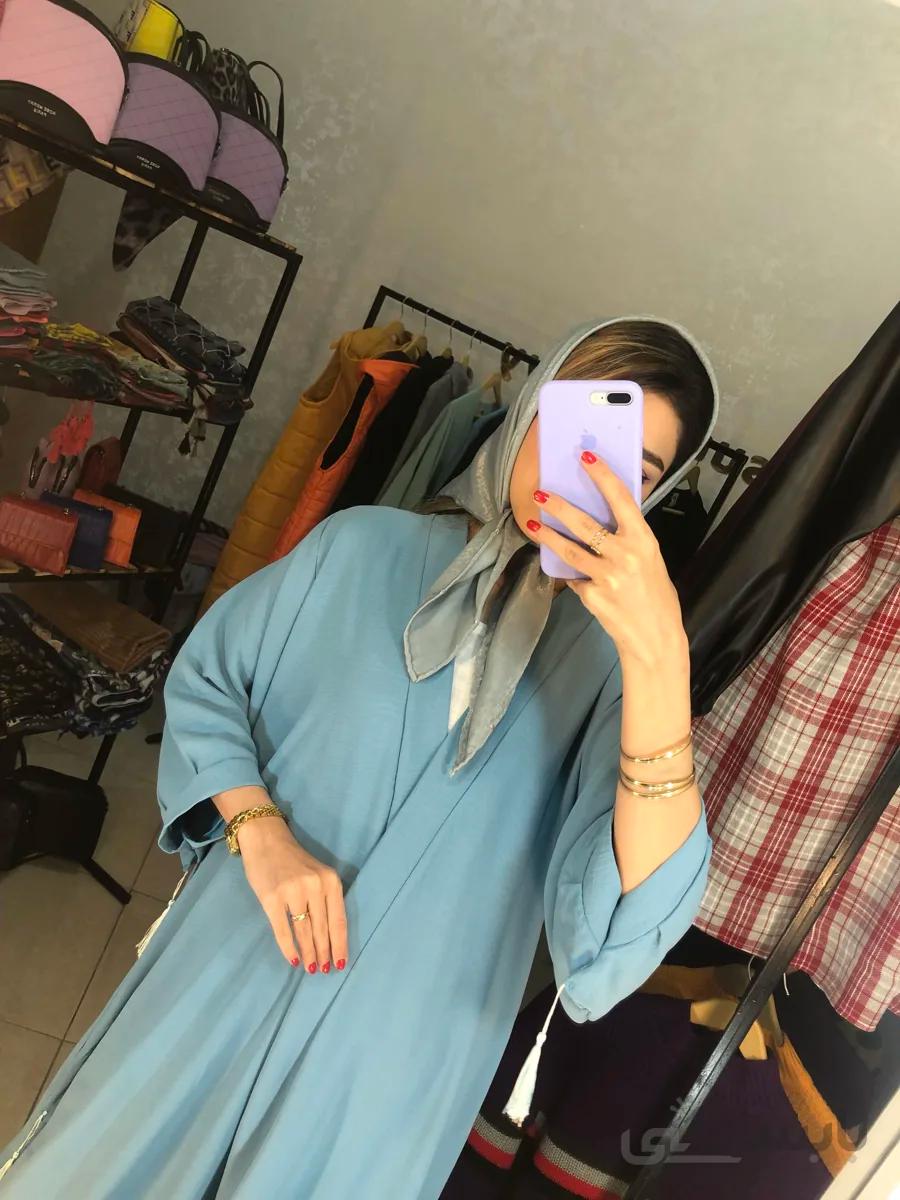 مانتو عبای با منگوله