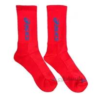 جوراب والیبالی نیم ساق قرمز اسیکس