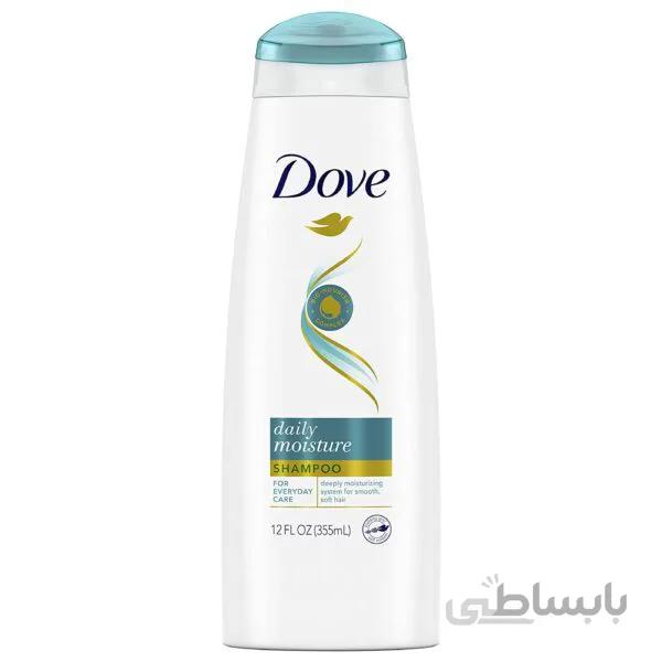 شامپو و نرم کننده داو ۳۵۵ میل – برای موهای خشک و معمولی – Dove daily moisture – Shampoo & Conditioner