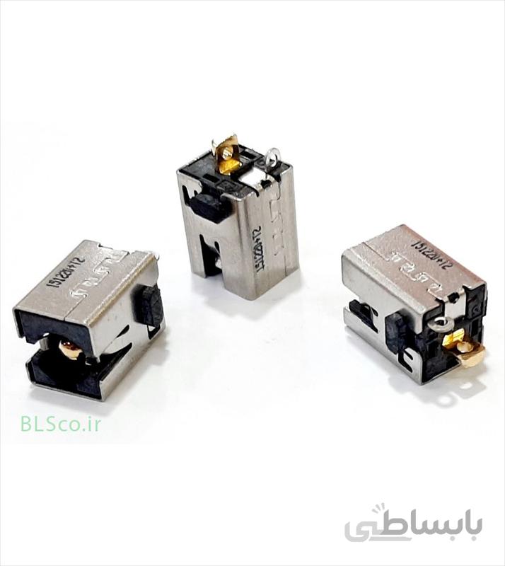 سوکت شارژ کد 121 لپ تاپ ایسوس A43BE ا ASUS A43BE DC jack connector replacement