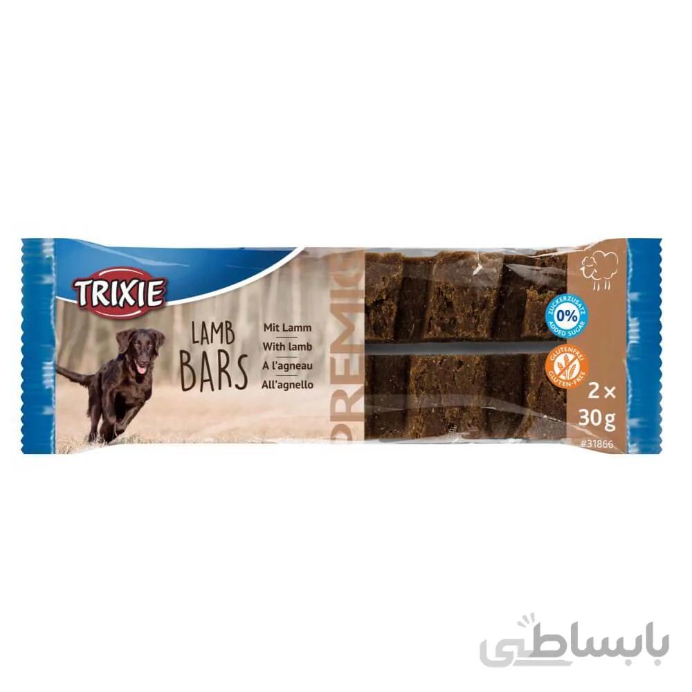 تشویقی سگ تریکسی مدل Lamb Bar وزن ۶۰ گرم ا Trixie Lamb Bar for Dog 60g