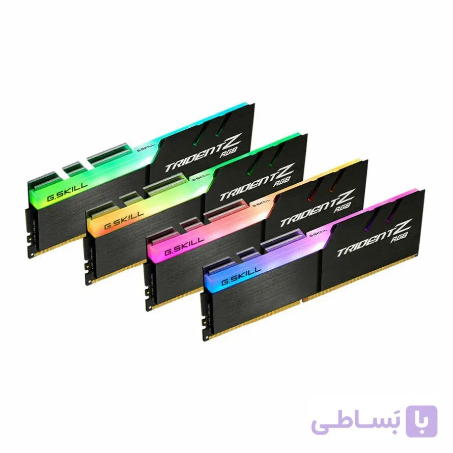 رم جی اسکیل Trident Z RGB 64GB 16GBx4 3200MHz CL16