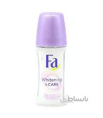 مام رول ضد تعریق زنانه فا Fa مدل وایتنینگ Fa Whitening Roll 50ml