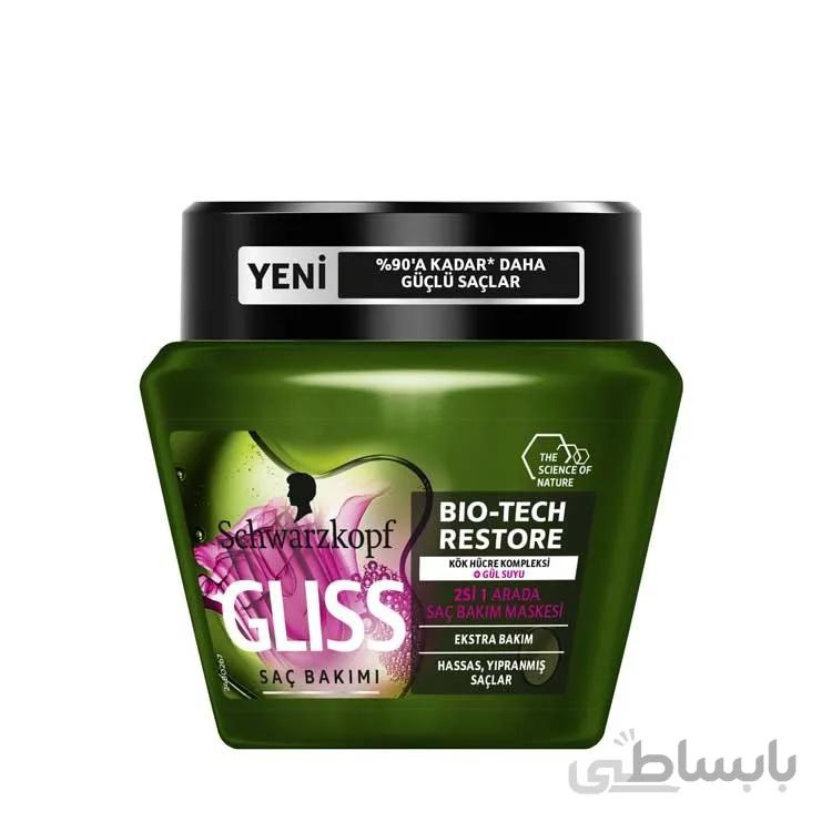ماسک مو بیوتک گلیس ا bio-tech restore gliss