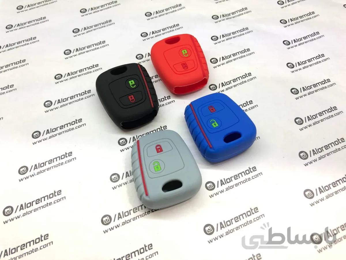 کاور سیلیکونی طرح دار ریموت پژو 206