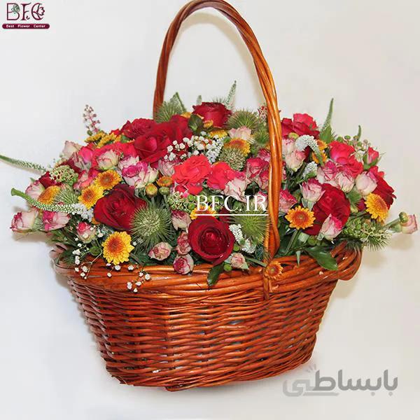 سبد گل بهاره کد 1079869
