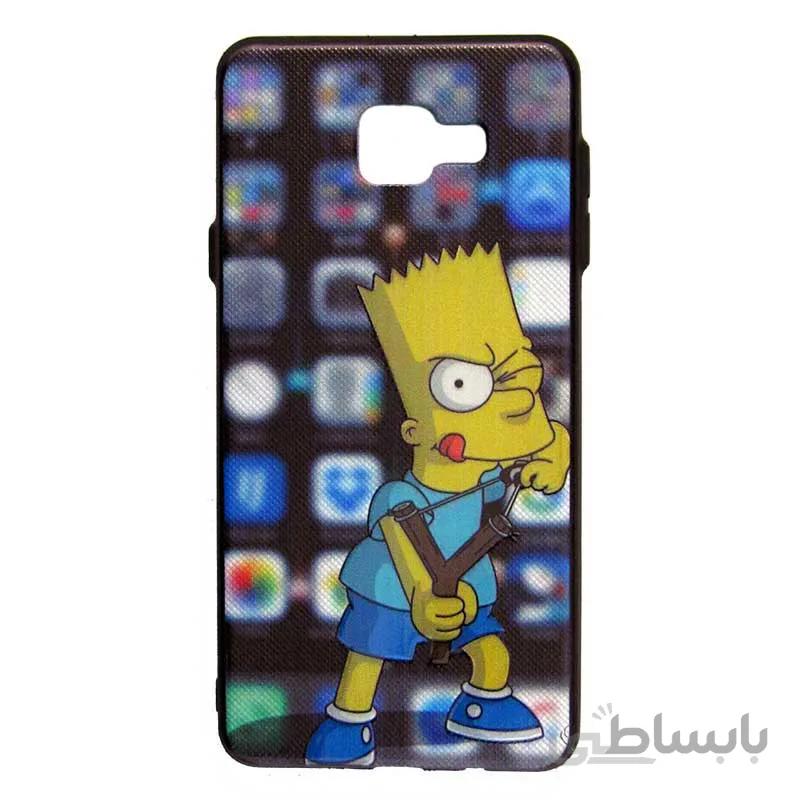 قاب فانتزی برجسته 3D پسرانه طرح سیمپسون سامسونگ Samsung A7 2016
