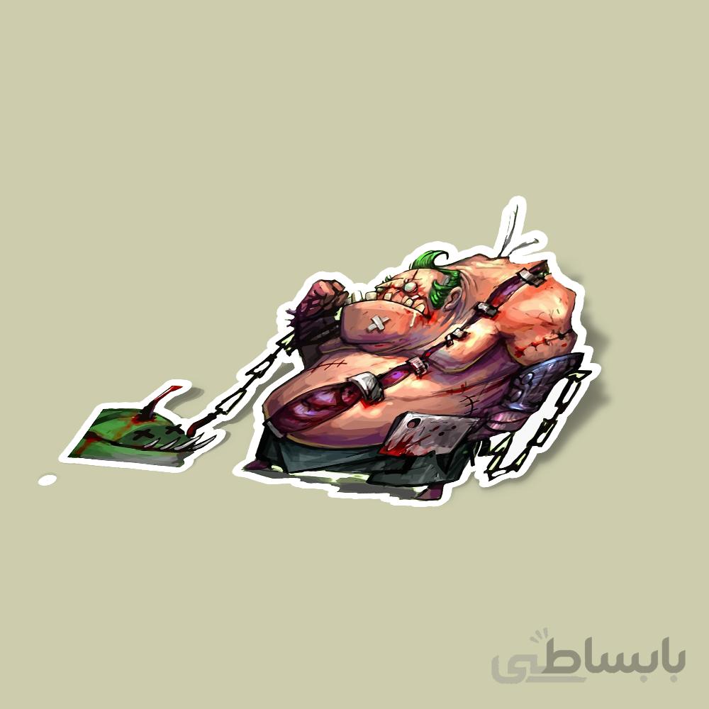 استیکر Dota 2 Pudge