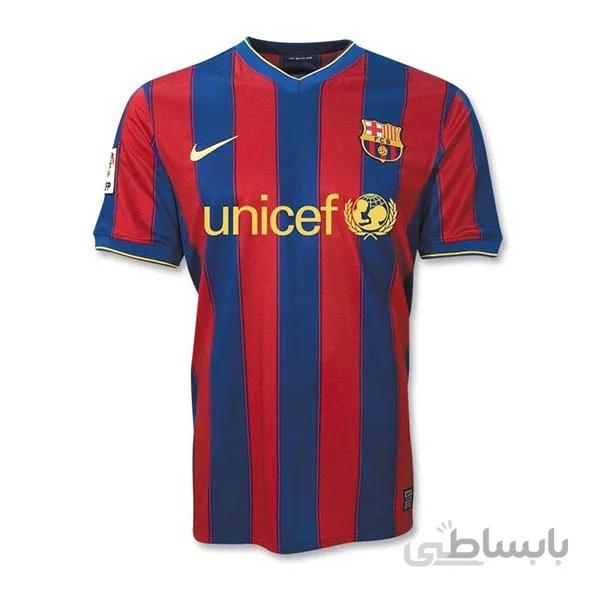 لباس اول بارسلونا 2009