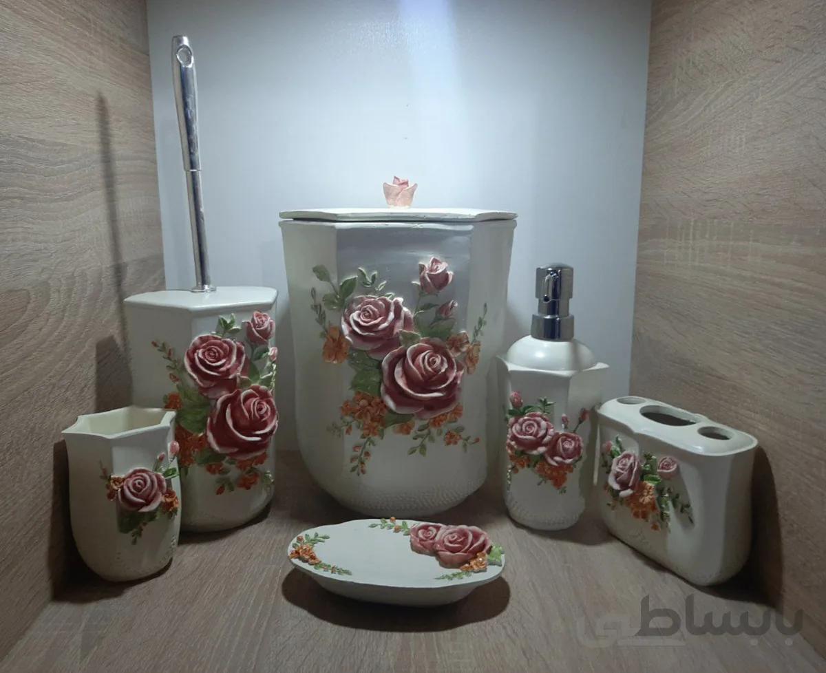 ست سرویس لوازم بهداشتی رزین کد ۱۰۲۴۲۸